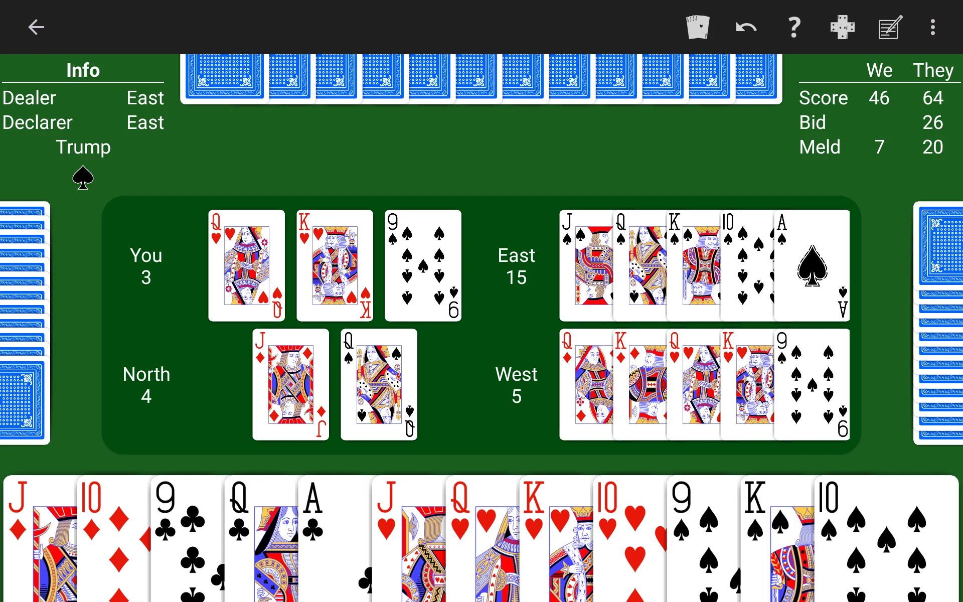 Pinochle - Expert AI screenshot