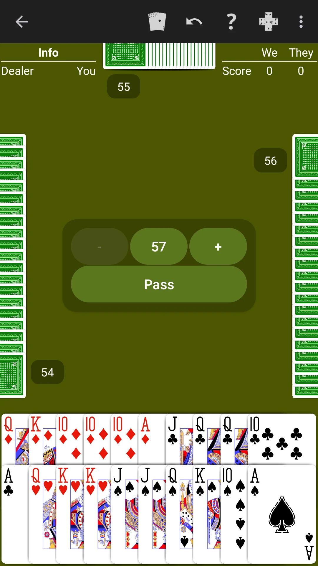 Pinochle - Expert AI screenshot